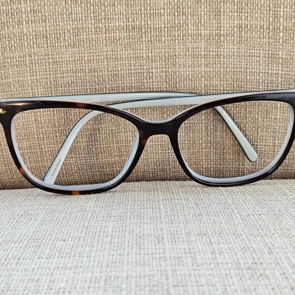 Via Spiga Women Eyeglasses Frame Tortoise/Blue Tone Glasses 55[]16 135 Eye Wear main image 12